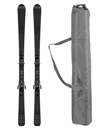 Narty gigantowe VOLANT BLACK + wiązania VOLANT M12 z GRIP WALK - kolekcja EXCLUSIVE 2023 + pokrowiec VOLANT w zestawie - Długość (cm) - 170