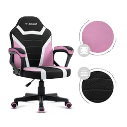 Fotel HUZARO Ranger 1.0 Mesh Różowy