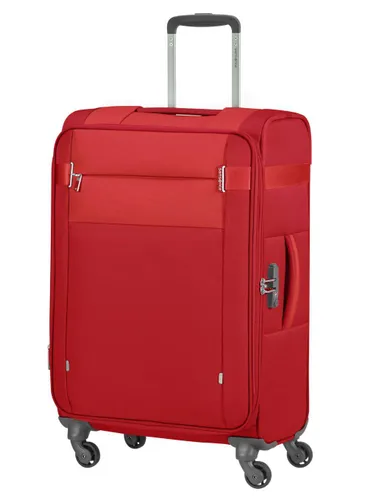 Samsonite CityBeat-red Orta Genişletilebilir Bavul