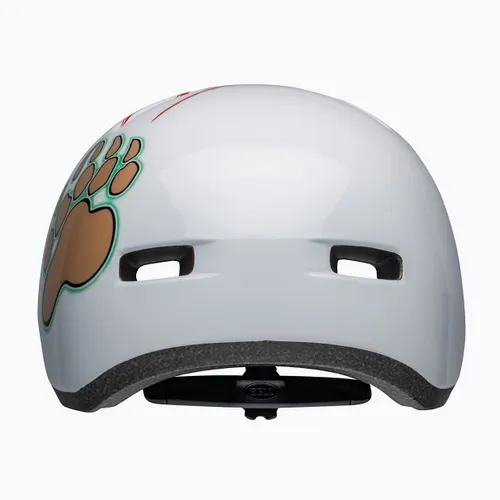 Kask rowerowy dziecięcy Bell Lil Ripper Jr white grizzly