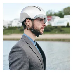 Kask rowerowy HJC Calido mt white/silver