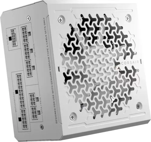 Zasilacz Corsair RM750e 2025 750W 80+ Gold Biały