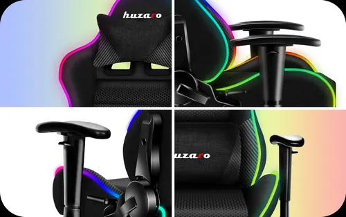 Fotel HUZARO Ranger 6.0 RGB Czarny