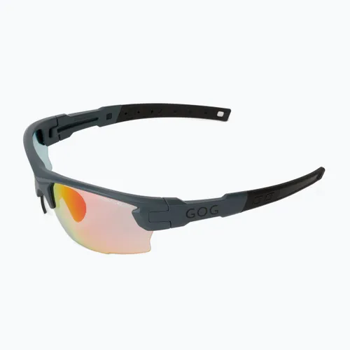 Okulary przeciwsłoneczne GOG Steno C matt grey/black/polychromatic red