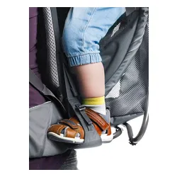 Strzemiona do nosidełka Deuter Kid Comfort Foot Loops - graphite