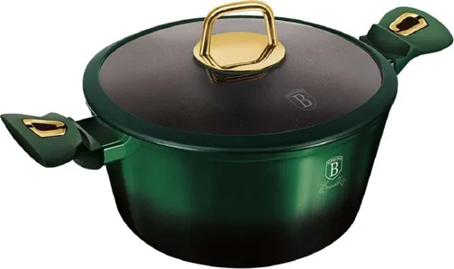 Zestaw garnków BERLINGER HAUS Emerald Metallic Line BH-7043 (17 elementów)