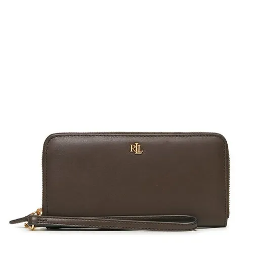 Большой Женский Кошелек Lauren Ralph Lauren 432915357005 Chestnut Brown