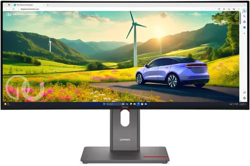 Monitor LENOVO ThinkVision P34WD-40 34" 3440x1440px IPS 120Hz 4 ms Curved + Kamera ThinkVision MC60