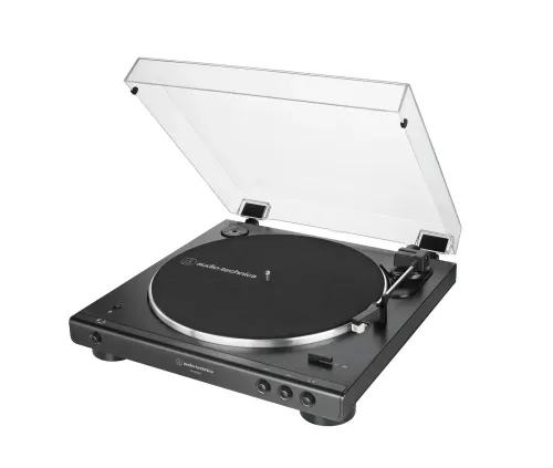 Gramofon Audio-Technica AT-LP60XBT Automatyczny Napęd paskowy Przedwzmacniacz Bluetooth Czarny