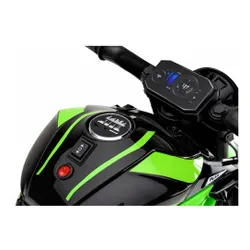 Motor Na Akumulator Dla Dziecka Xw-07 Podświetlane Koła LED Eva Skóra Radio