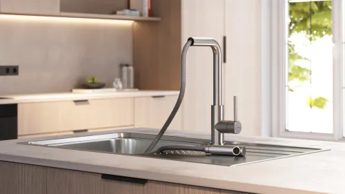 Bateria Teka UNI 9331 Inox Stal nierdzewna