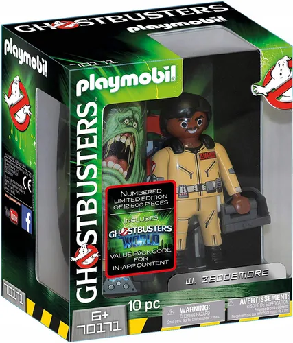 PLAYMOBIL 70171 Ghostbusters V. Zeddemor'un heykelciği