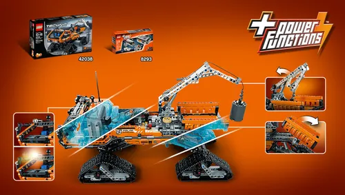 Конструктор Lego Technic арктический вездеход(42038)