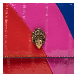 Kurt Geiger K Stripe Lanț Portofel 2548355309 Pieptene Roșu
