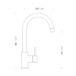 Bateria Schock Plutos 589.120 Onyx Chrom