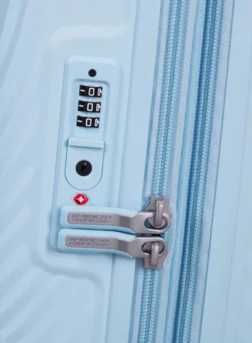 Walizka mała American Tourister Mickey Magic - pastel blue