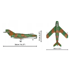 Cobı HC Cold War Savaş uçağı Lım-5 MıG-17F DDR