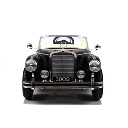 Auto Na Akumulator Dla Dziecka Retro Mercedes 300S Eva LED Pilot Skóra MP3