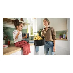 Air Fryer Frytkownica beztłuszczowa BOSCH Serie 6 MAF671B1 7.2l z 7 automatycznymi programami i okienkiem do podgląd potrawy