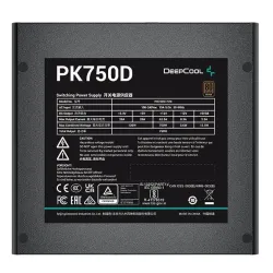 Zasilacz DeepCool PK750D 750W 80+ Bronze Czarny