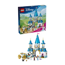 LEGO Klocki Disney 43275 Zamek Kopciuszka i kareta