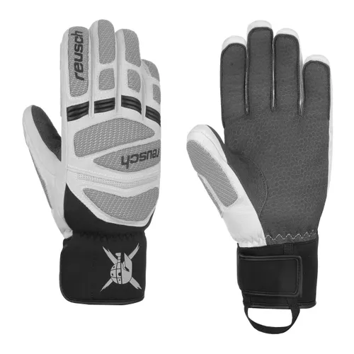 Rękawice narciarskie męskie Reusch Worldcup Warrior DG white/glacier