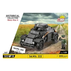 Cobi Klocki Klocki Sd.Kfz 222 502 klocki