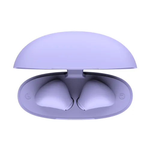 Słuchawki bezprzewodowe Trust Yavi ENC Douszne Bluetooth Fioletowy