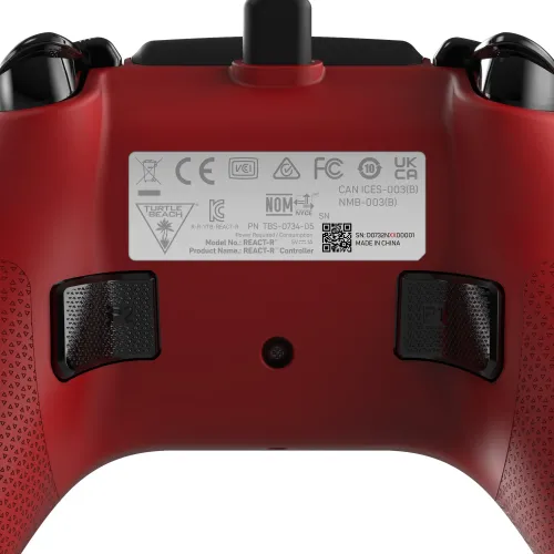 Pad Turtle Beach React-R do Xbox Series X/S, Xbox One, PC Przewodowy Czerwony