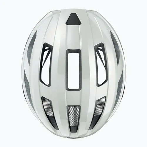 Kask rowerowy ABUS Macator pearl white