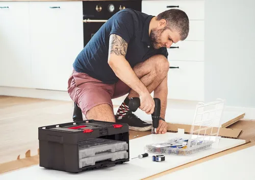 Skrzynka narzędziowa z 3 organizerami KETER Stack'N'Roll