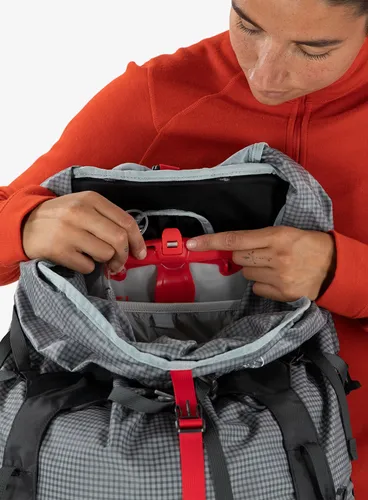 Plecak trekkingowy damski Osprey Ariel Pro 75 - silver lining