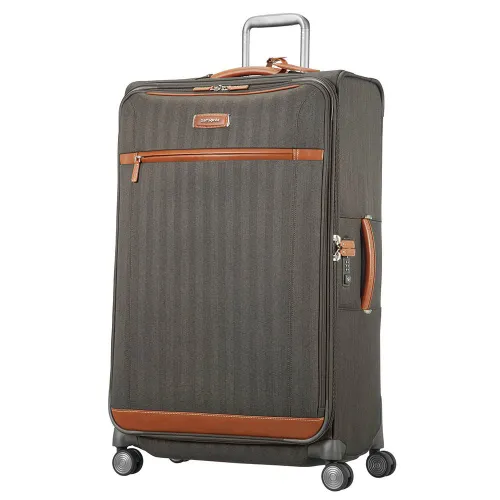 Samsonite Lite DLX extensibil mare-carcasă de măsline închisă