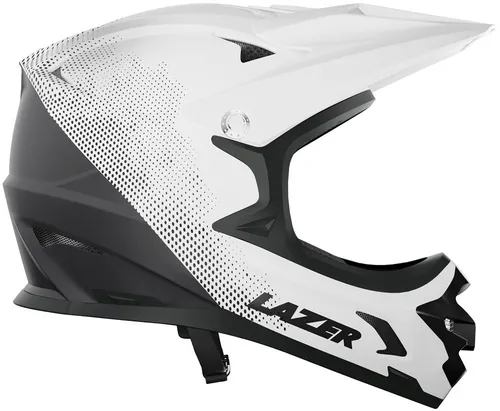 Kask rowerowy LAZER Phoenix+ Czarno-biały Full Face (rozmiar S)