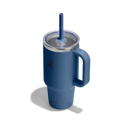 Kubek termiczny Hydro Flask 32 Oz Travel Tumbler Clear Lid (946 ml) - harbor blue