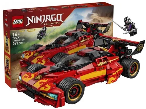 LEGO NINJAGO 71867 Ninjaścigacz X-1 15-lecie Lego Ninjago, zestaw klocków