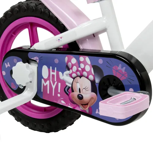 Rower dziecięcy HUFFY Disney Myszka Minnie 12 cali dla dziewczynki Różowy