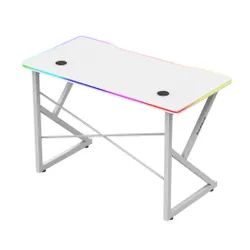 Biurko gamingowe HUZARO Hero 1.7 RGB Biały