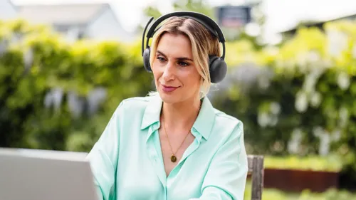 Słuchawki LOGITECH Zone Wireless 2 ES Bezprzewodowe, Nauszne, ANC Grafitowy