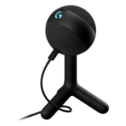 Mikrofon Logitech Yeti Orb Przewodowy Pojemnościowy Czarny