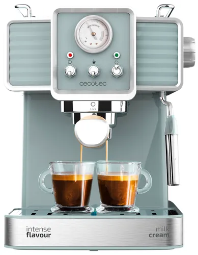 Ekspres CECOTEC Power Espresso 20 Tradizionale Niebiesko-srebrny