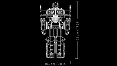 Конструктор Lego 10302 Creator Expert - Optimus Prime Оптимус Прайм