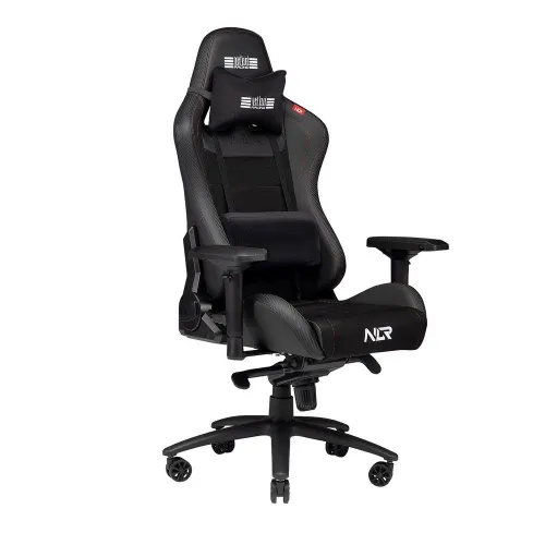 Fotel Next Level Racing NLR-G003 Pro Gaming Chair Leather &a; Suede Edition Gamingowy do 140kg Skóra naturalna Czarny