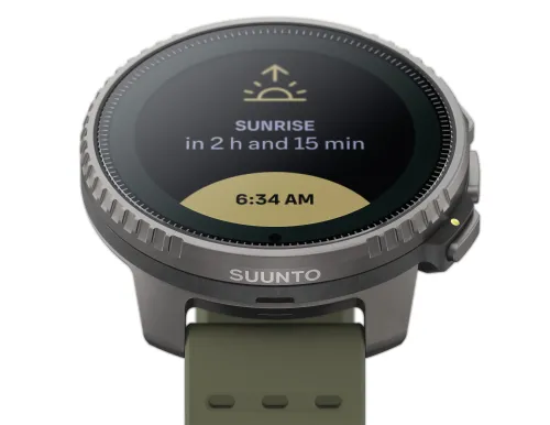 Zegarek sportowy Suunto Vertical Titan Solar 49mm GPS Zielony