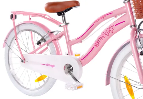 Rower dziecięcy HUFFY Retro Vintage 20 cali dla dziewczynki Perłowo-różowy