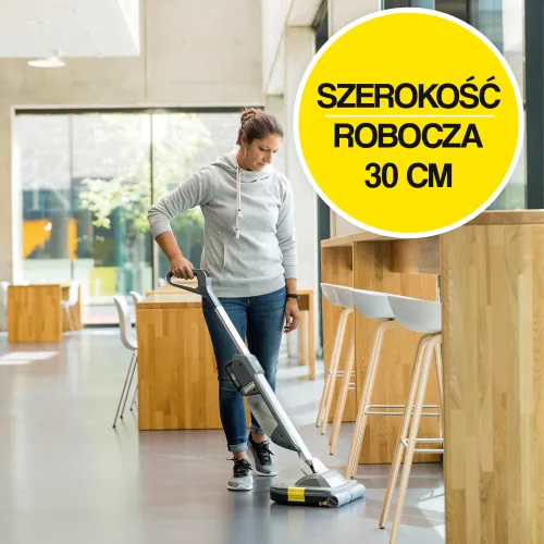 Mop elektryczny KARCHER Professional BR 30/1 C BP (Bezprzewodowy)