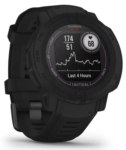 Smartwatch Garmin Instinct 2 Solar Tactical 45mm GPS черный