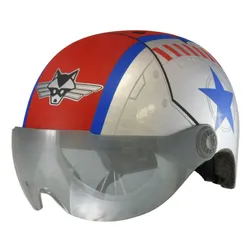 Kask rowerowy RASKULLZ Flying Ace Wielokolorowy dla Dzieci (rozmiar S)