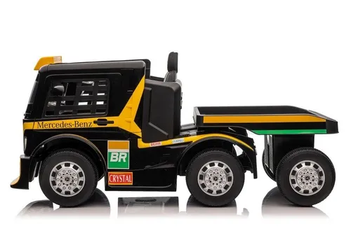 Auto Na Akumulator Ciężarówka Mercedes Z Naczepą Xmx622B LCD Mp4 Eva Skóra LED