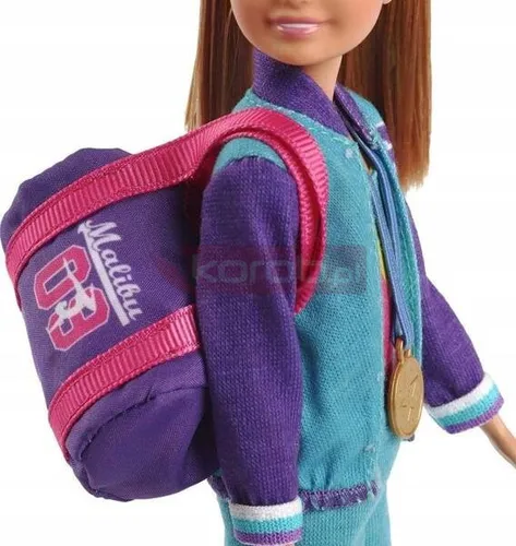 LALKA BARBIE STACIE GIMNASTYCZKA zestaw do zabawy dla dzieci +3 lata GBK59